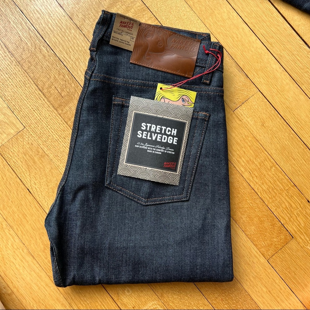 NAKED AND FAMOUS - Stretch Selvedge - Weird Guy
